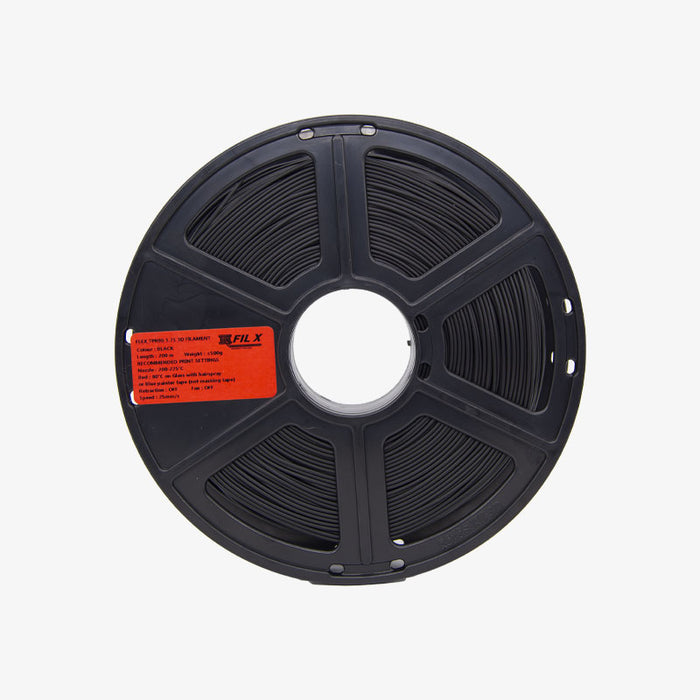 Fil X Black TPR Filament (1.75mm)