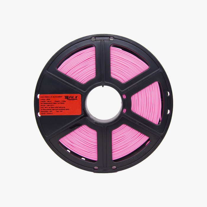 Fil X Pink TPR Filament (1.75mm)