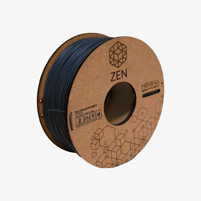 Zen Minima Graphite Grey PLA Filament (1.75mm)