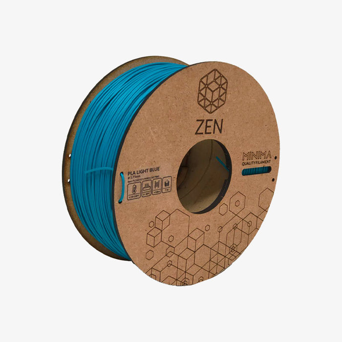 Zen Minima Light Blue PLA Filament (1.75mm)