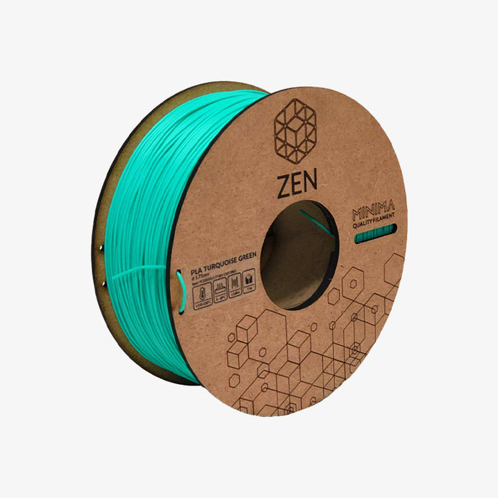 Zen Minima Turquoise Green PLA Filament (1.75mm)